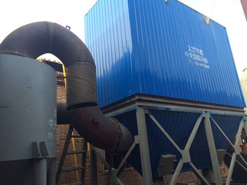 4噸小型鍋爐脈沖布袋除塵器清灰效果良好