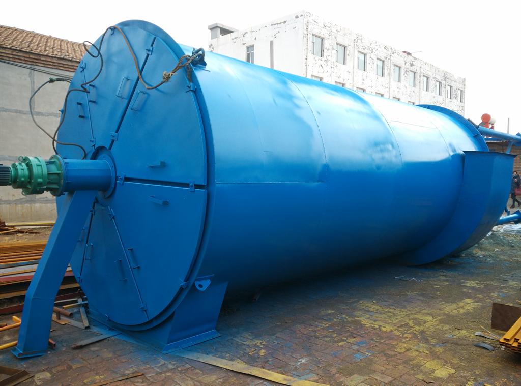 ZC-II型機械回轉反吹扁袋除塵器的外形圓筒旋風設計圖