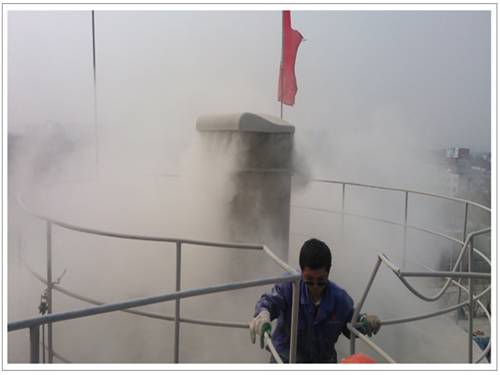 水泥罐攪拌站倉頂除塵器廠家出現(xiàn)冒灰現(xiàn)象的廠家