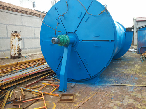 ZC-II型機械回轉反吹扁袋除塵器的上蓋為多塊的可更換布袋方便的細節圖