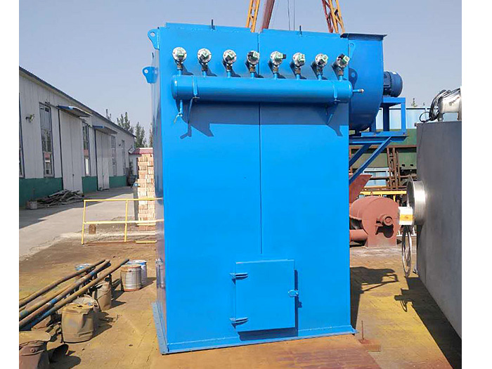 HD系列單機除塵器生產現場完畢圖