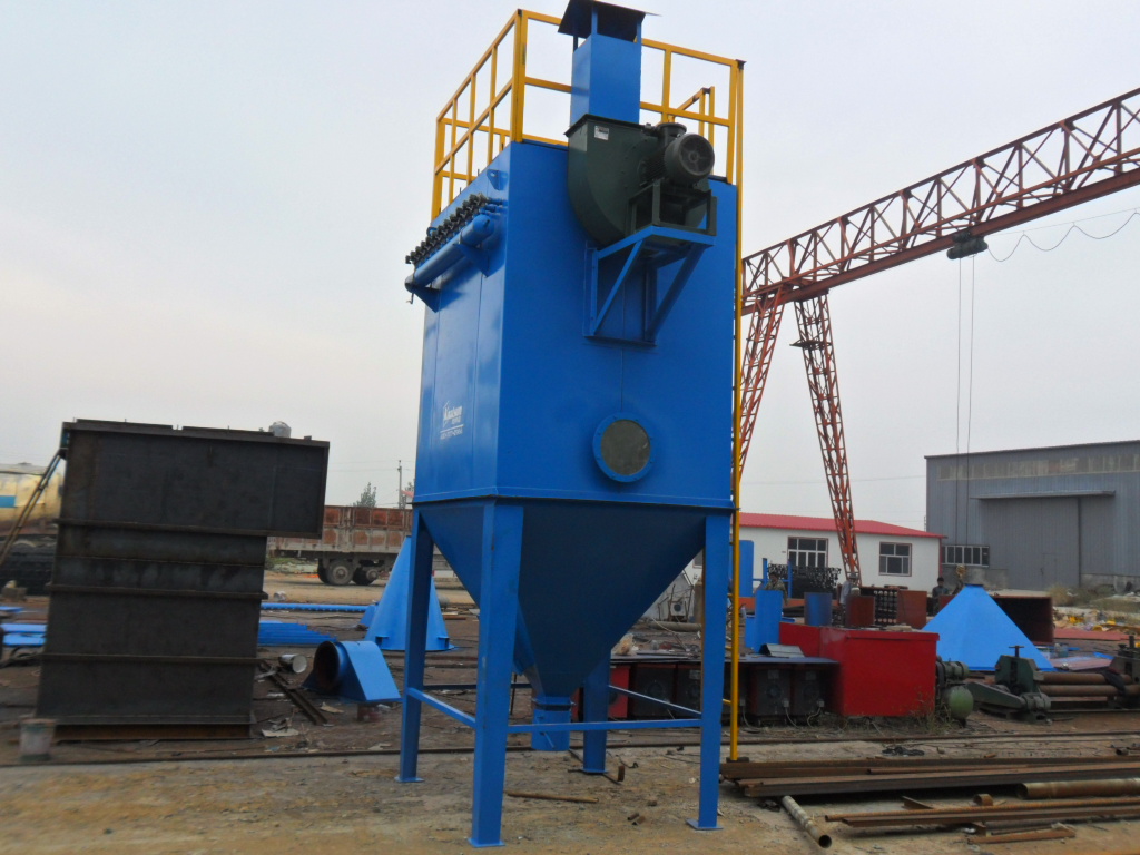 HMC型脈沖單機布袋除塵器現場圖