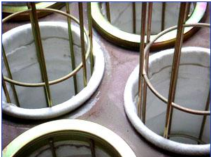 DMC脈沖單機袋除塵器上的方便拆卸的除塵骨架